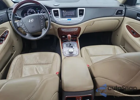 2012 Hyundai Genesis 4.6L from USA, damaged, VIN KMHGC4DF0CU159136